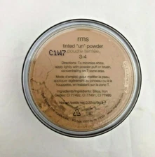 Tinted Un Powder - # 3-4 Tan by RMS Beauty for Women - 0.32 oz Powder NIB 73-HU2
