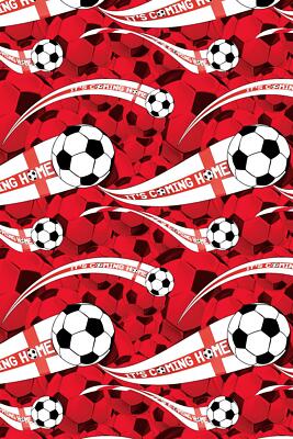 Its Coming Home Fleecedecke Bettüberwurf England Fußball Design Streichhölzer Bettwäsche