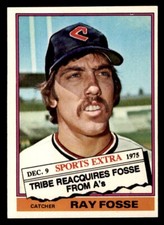 1976 Topps Traded Baseball #554T Ray Fosse NM/MT *d2