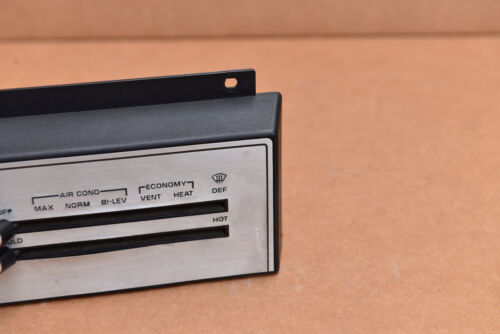 1985 85 Chevrolet Caprice Heater Controls Climate Control - Picture 2 of 7