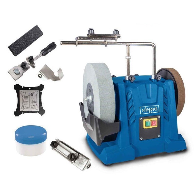 Scheppach TIGER 7000S Nassschleifer Schleifmaschine 200W inkl. Zubehör