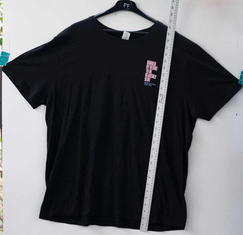 Camisa Lewis Capaldi Adulto XXL Negra Concierto 2023 Banda Gira Norteamericana Foto 4 de 4