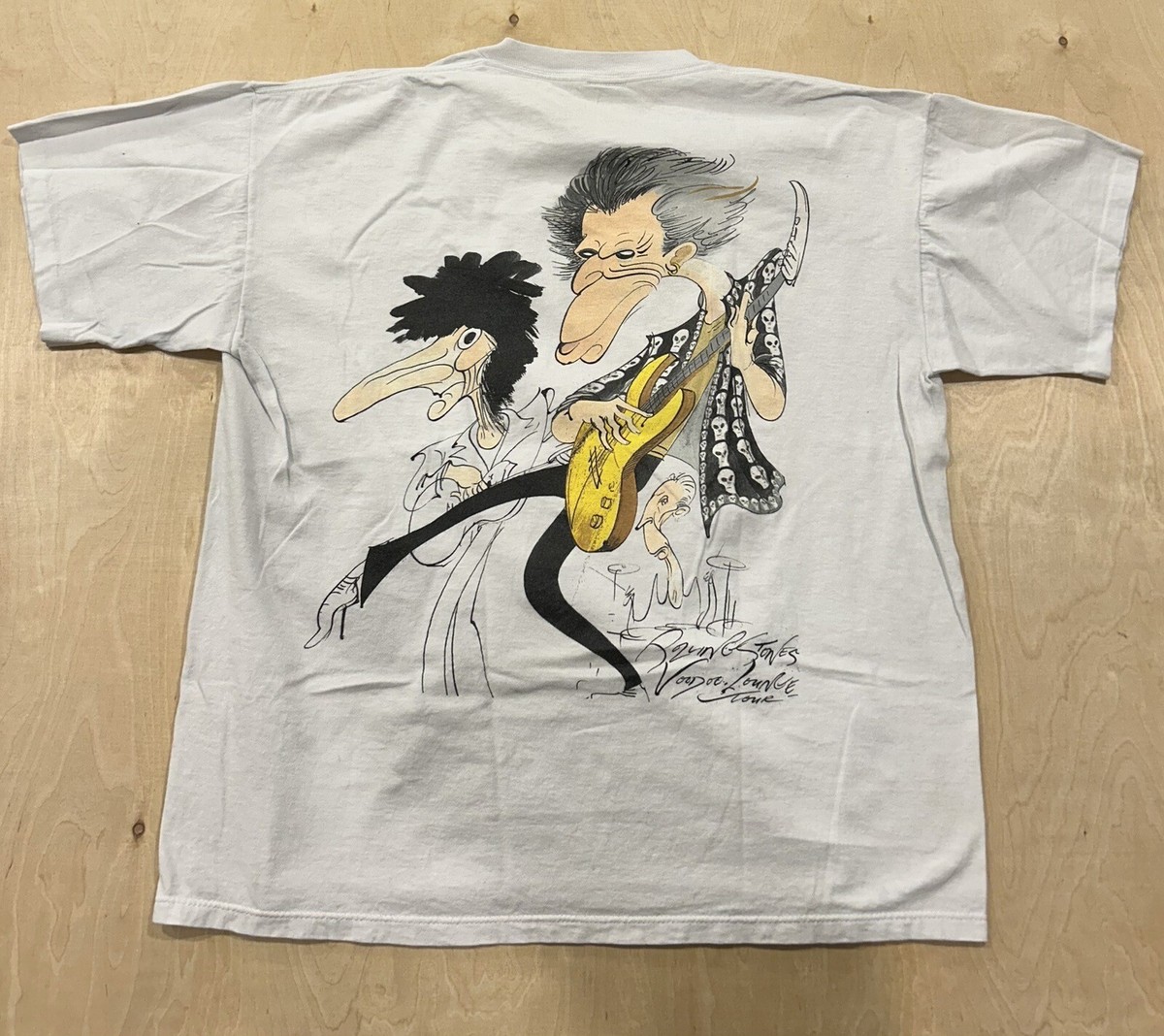 Vintage Brockum 1994 Rolling Stones Voodoo Lounge by Gerald Scarfe
