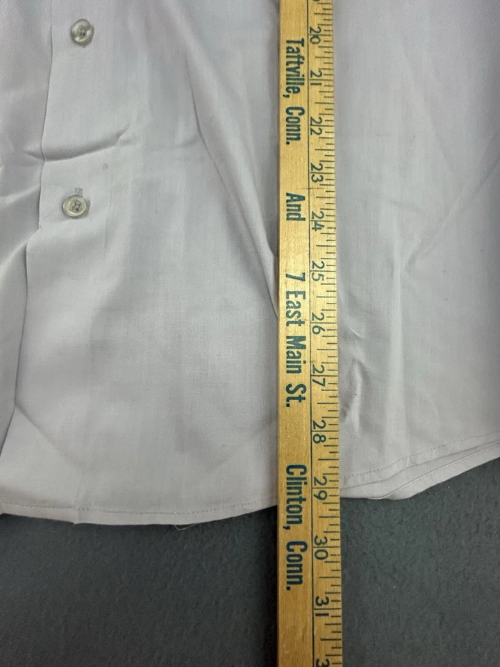 Vtg Alberto Celini Shirt Mens Large 16-16.5. White Metallic French Cuff 80s D - Image 2 of 4