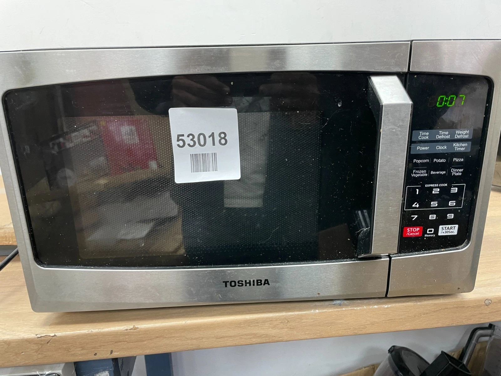 Toshiba ML-EM23P(SS) 23L 800W Microwave Oven - Read Description