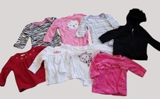 Huge Lot of Infant Girls Long Sleeved Tops and Bodysuits Size 3 months