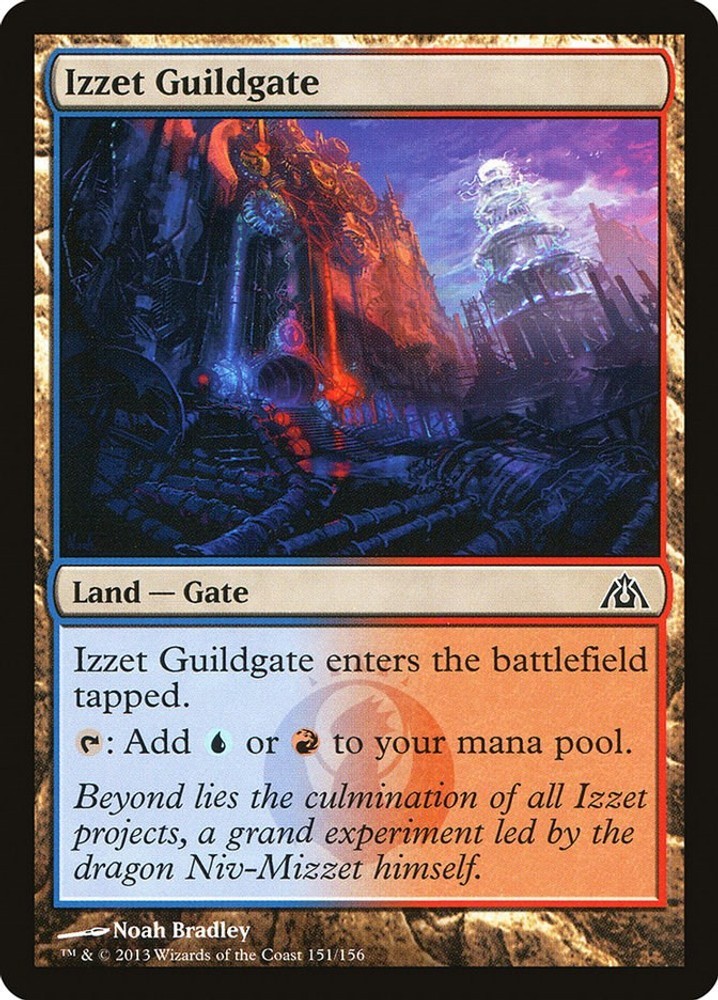 Izzet Guildgate [Dragon's Maze] LP - Magic