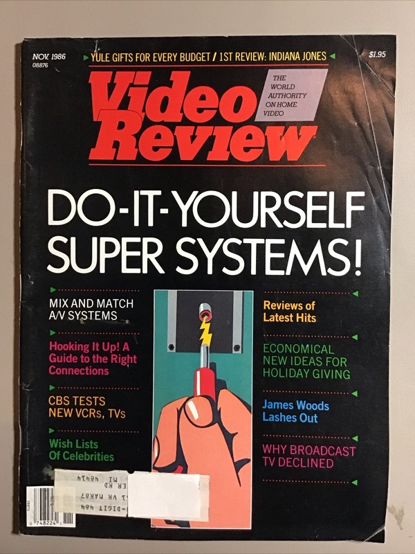 Video Review Magazine November 1986
