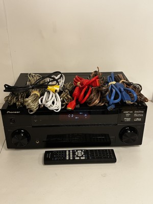 Pioneer VSX-820-K 5.1-Channel 3D Pass Through A/V Home Theater Receiver READ