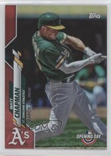 2020 Topps Opening Day Target Red Foil Matt Chapman #78 o4r