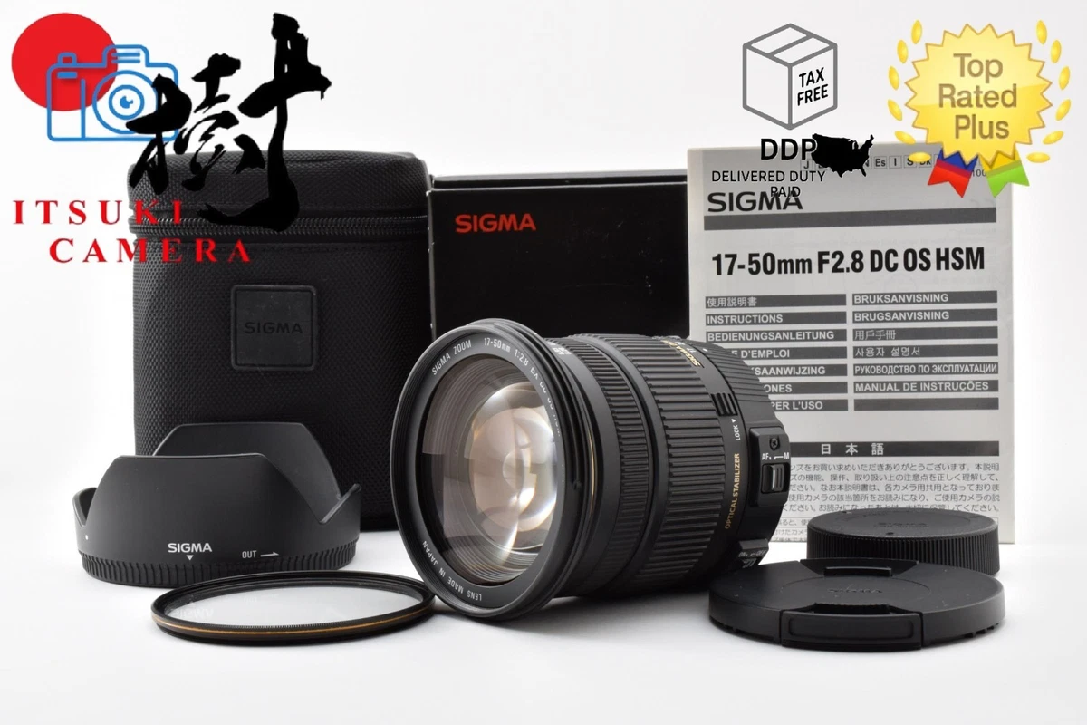 Sigma EX Camera Lenses for Nikon 17-50mm Focal for sale | eBay