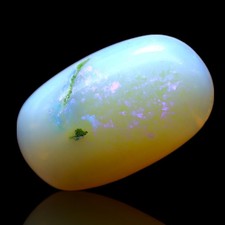 3.00 Cts Natural Oval Australian Fire Opal Ethical Cabochon Gemstone 14x8x3 mm