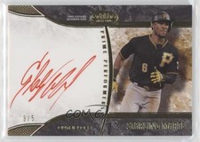 2016 Topps Tier One Prime Performers Red Ink 3/5 Starling Marte #PP-SMT Auto jc3
