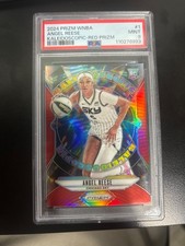 2024 Prizm Angel Reese rookie Kaleidoscopic red prizm /99 PSA 9