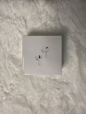 Apple AirPods 2nd Generation White Wireless Bluetooth Earbuds with Charging Case
