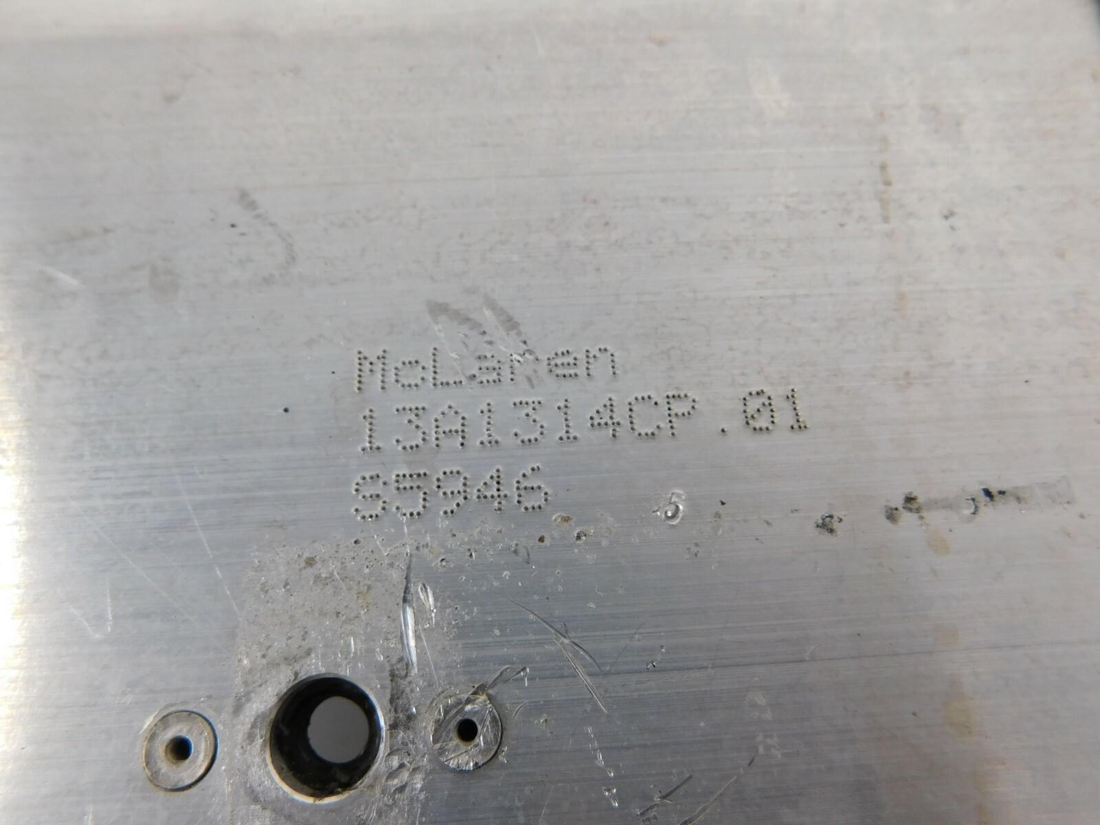 2019 15 16 18 McLaren 570GT4 570 GT4 Right Front Rail Crash Structure #5995 A8