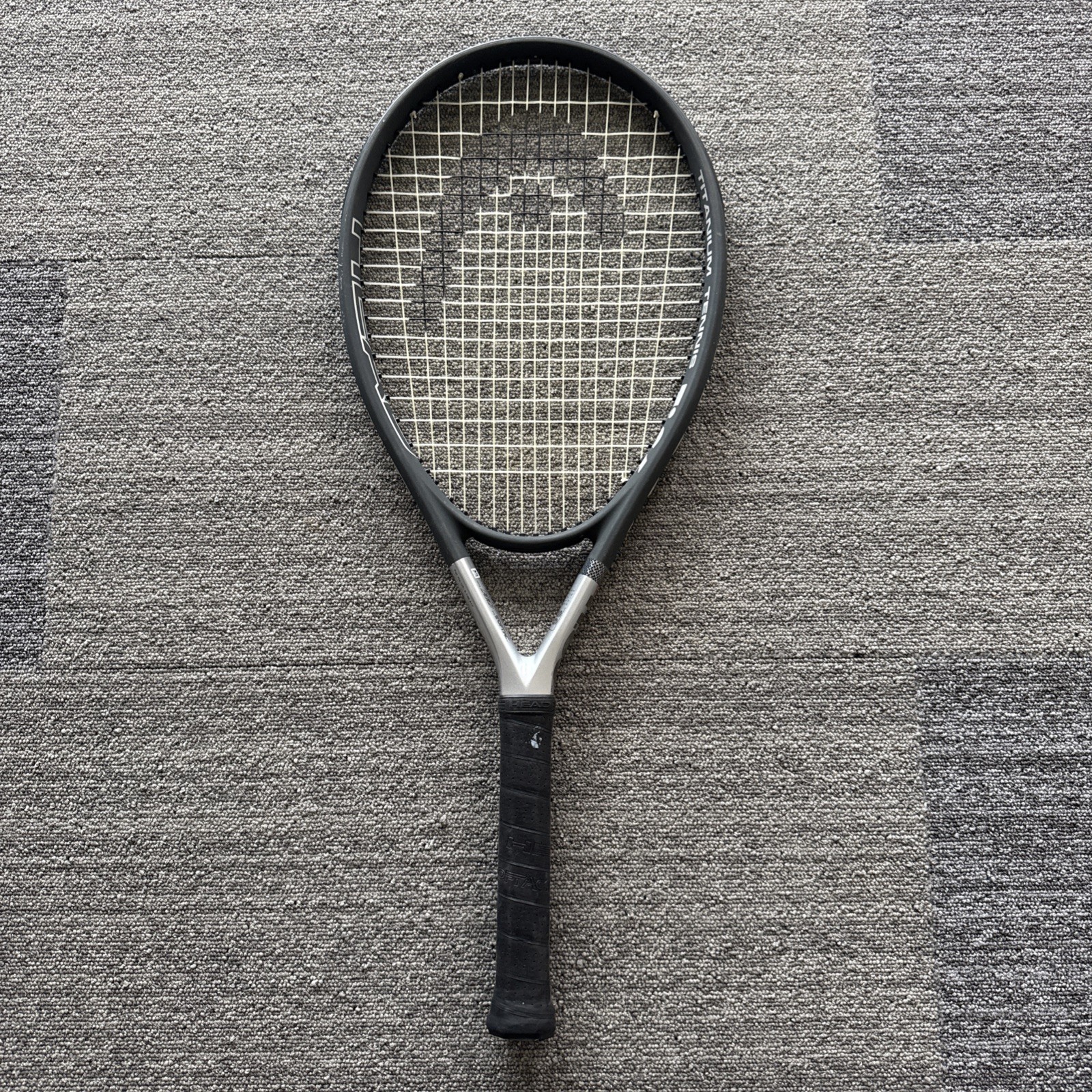 HEAD Ti.S6 Titanium Tennis Racquet 4 1/4 Grip Used Black Sil