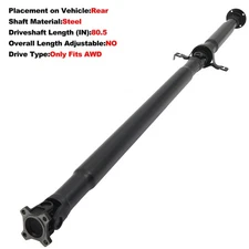 936-846 Rear Driveshaft Prop Shaft For 2007-2013 Ford Edge Lincoln MKX 3.5L V6