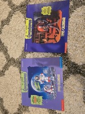 R. L. Stine Goosebumps Calendar 1996 And 1998 2 Of The Used