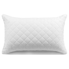 Brushed Microfiber Foam Cluster King Bed Pillow Antimicrobial Bedding New