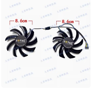 For ZOTAC GTX770 760 Destroyer Graphics Card Cooling Fan Parts
