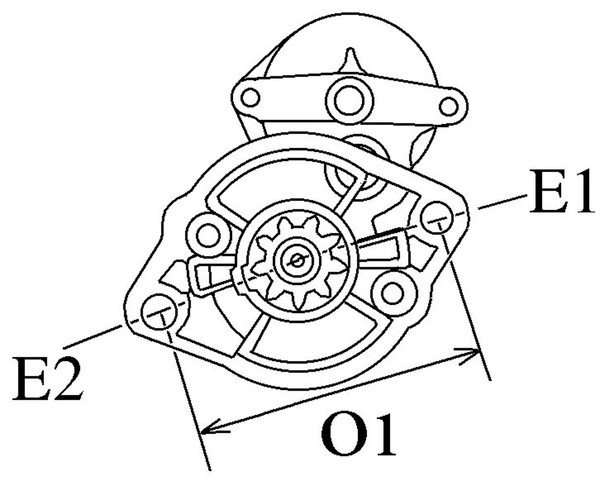 Hc-Cargo Anlasser Starter F 032 115 968 12V-image