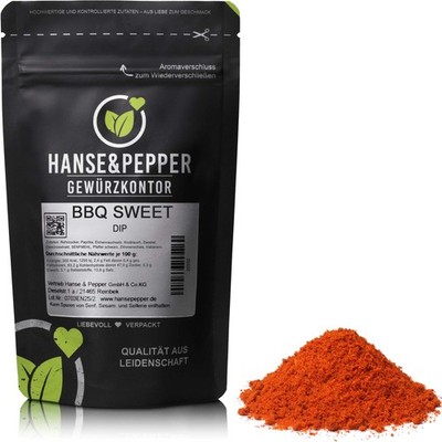 500g BBQ Sweet Dip Gewürz Gewürzmischung BBQ Dip Sauce Sweet & Smoky Dip