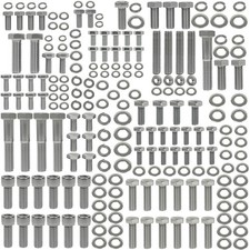 Sbc Engine Bolt Kit - 304 Stainless Steel Compatible With Chevy 265-400 Sbc Engine Bolt Kit - 304 Stainless Steel Compatible With Chevy 265-400