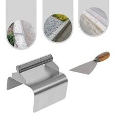 Concrete Curb Trowel Edger Landscape Curb Trowel Kraft Tool with Putty Knife