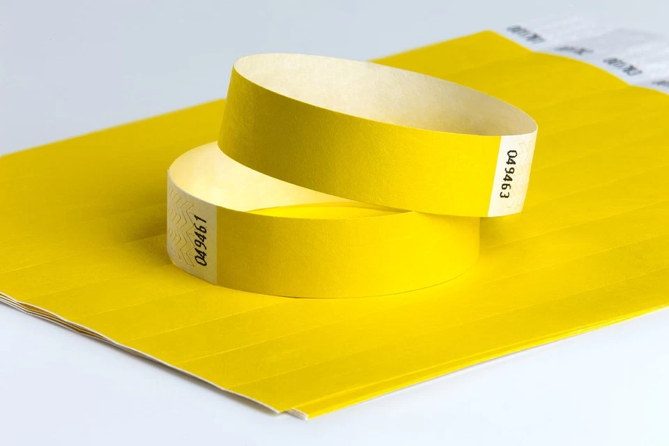 Eventbänder/Festivalbänder/Eintrittsbänder - Farbauswahl - Nummeriert - Tyvek® - Bild 4 von 4