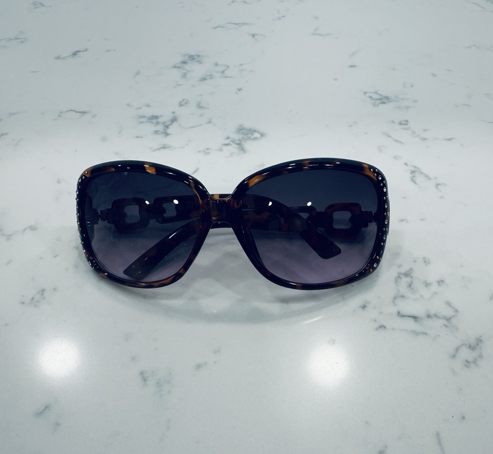 SOUTHPOLE Sunglasses (230SP) Rectangular Lavender… - image 1