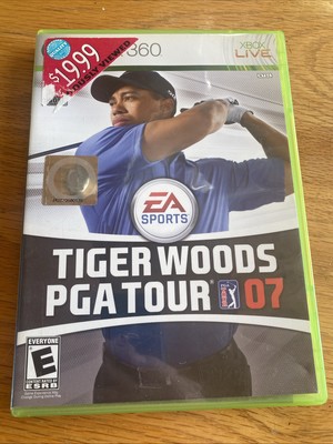 Tiger Woods PGA Tour 07 (Microsoft Xbox 360, 2006) Case And Manual Only
