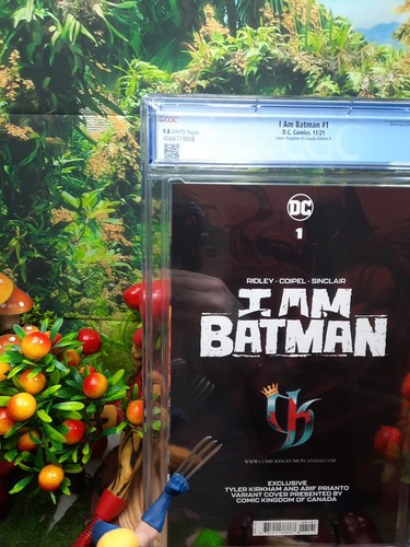 I am Batman #1 CGC 9.8 NM KIRKHAM EXCLUSIVE Limited Editio Batman #423 McFarlane - Picture 8 of 10