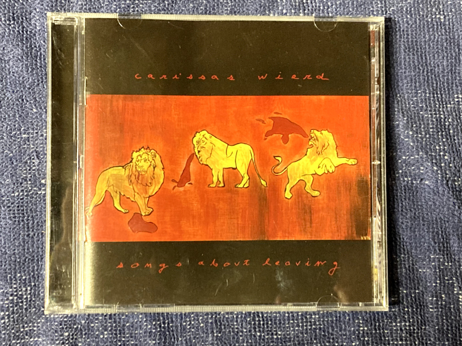 CARISSA'S WIERD - Songs About Leaving CD 2002 MEGA RARE