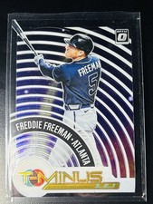 Freddie Freeman 2021 Panini Donruss Optic T-Minus 3...2...1 Braves Dodgers