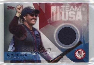 2016 Topps US Olympic & Paralympic Team and Hopefuls Relics Kim Rhode s3g