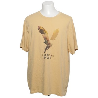 American Eagle, T-shirt, Größe: XL, Gelb, Baumwolle, Print, Herren #iA8