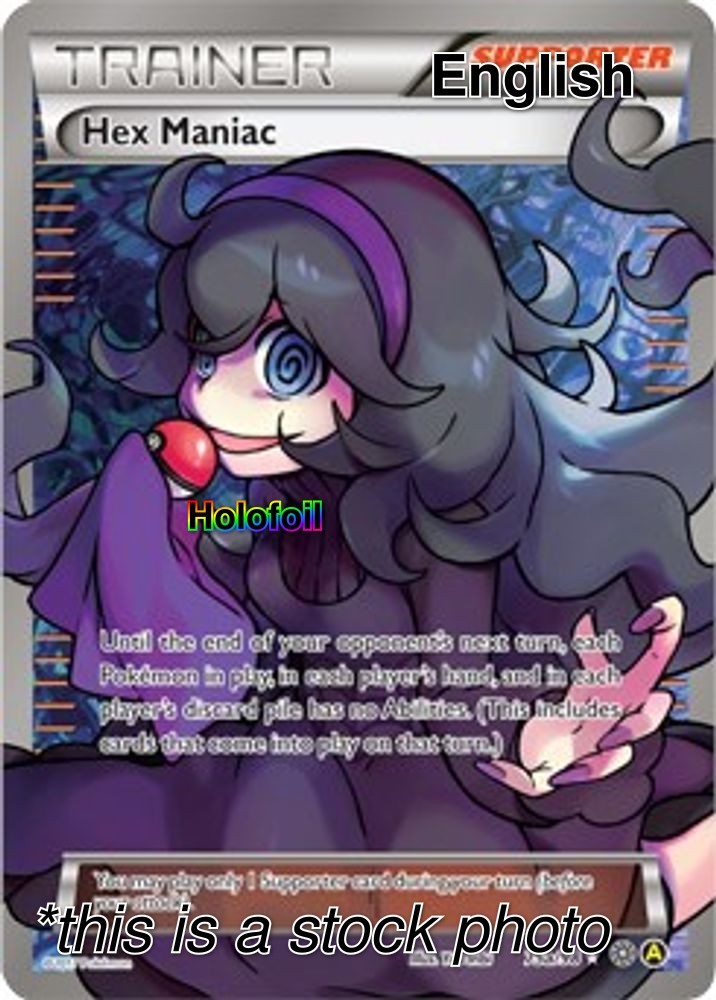 Hex Maniac [Holofoil LP - Alternate Art Promos 075a/098]