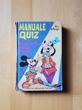 MANUALE QUIZ WALT DISNEY - PRESENTA FEBO CONTI - MONDADORI 1978 II Edizione