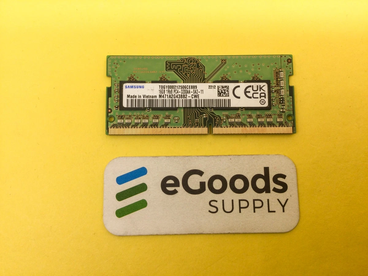 Samsung DDR4 SDRAM 16 GB Total Capacity Memory (RAM) for sale | eBay