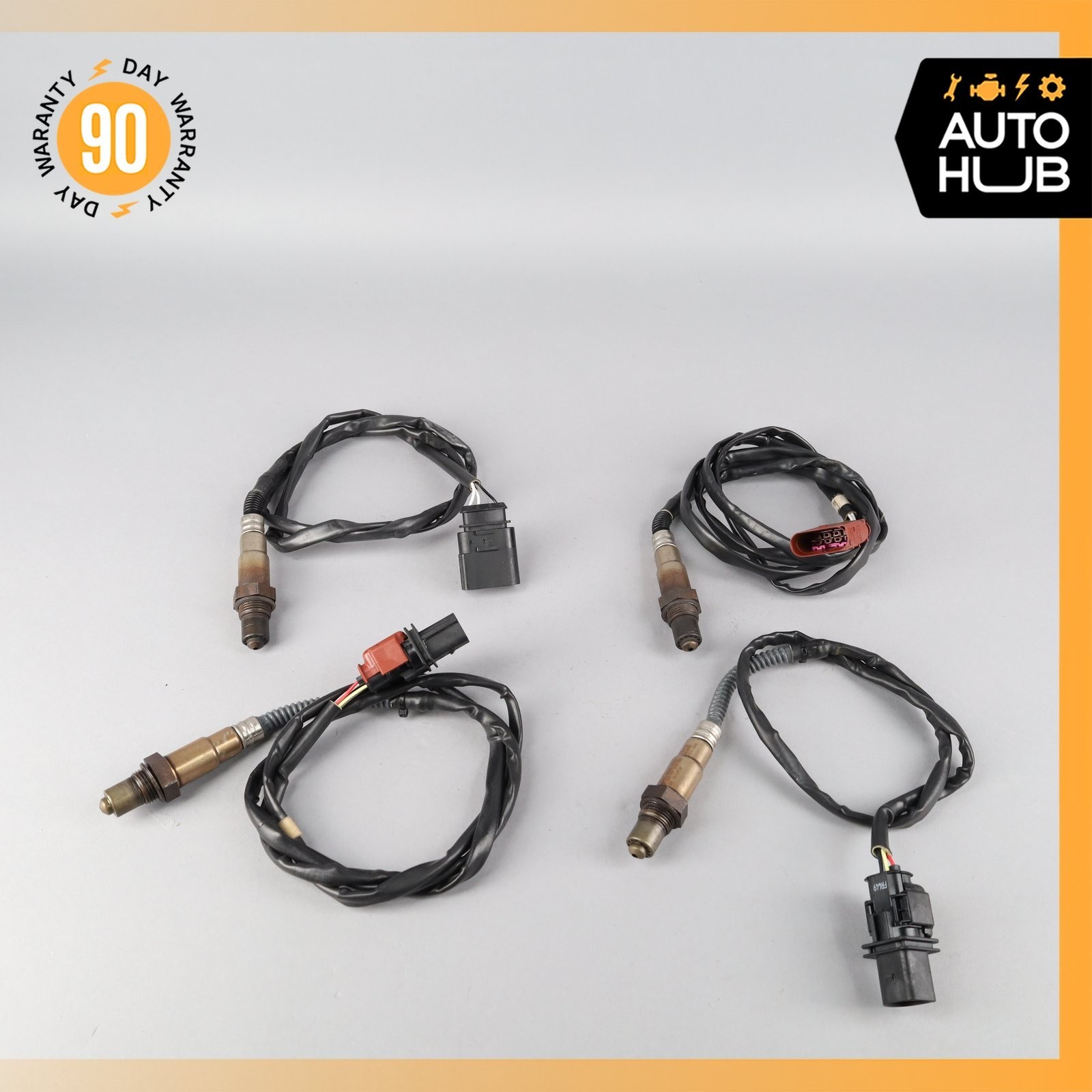 12-18 Bentley GT Flying Spur 6.0L Oxygen O2 Sensor Lambda Set 07C906262CH OEM