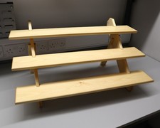Display Stand, 3 Tiers, Ideal for Cakes and Crafts, Wedding, Party. 75cm Wide
