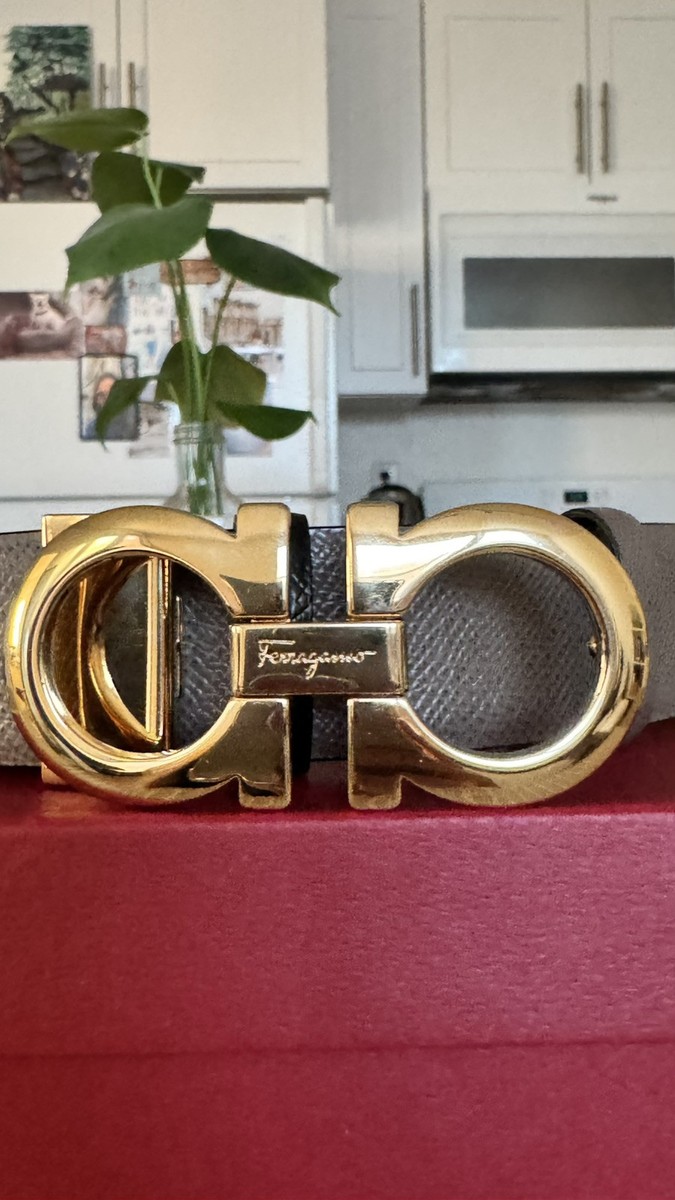 Salvatore Ferragamo Adjustable and Reversible Gancini belt Women