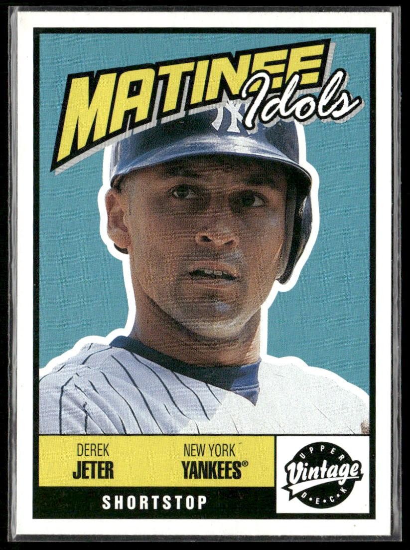 2001 Upper Deck Vintage #M2 Derek Jeter Matinee Idols