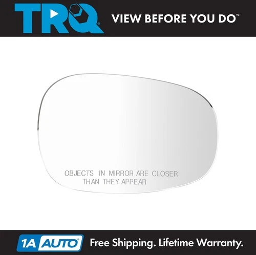 TRQ Right Mirror Glass Passenger Side Fits BMW