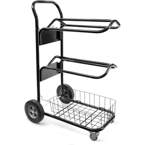 HOMESTEAD 3-Tier Saddle Rack Cart, Rolling Horse Saddle Stand (For Parts)