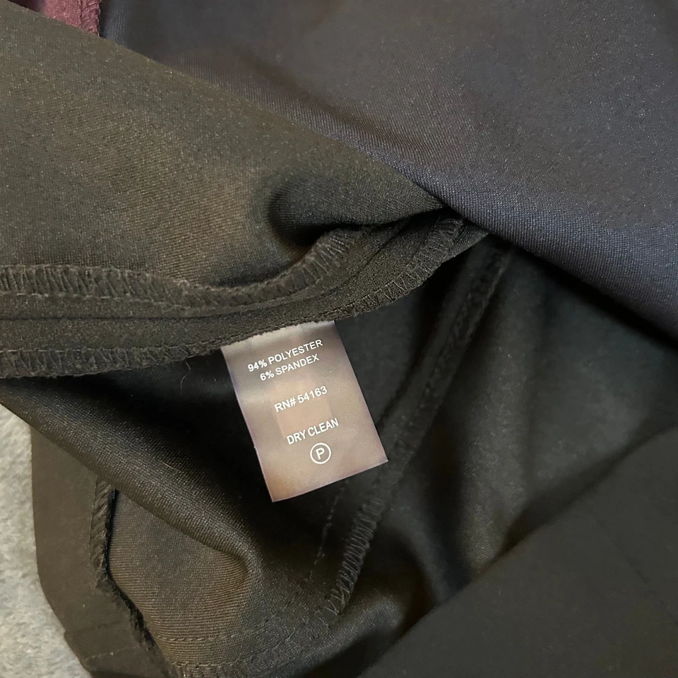 Vestido Tommy Hilfiger Azul Marino Borgoña Colorblock Funda Sin Mangas Mujer Talla 10 Foto 4 de 4