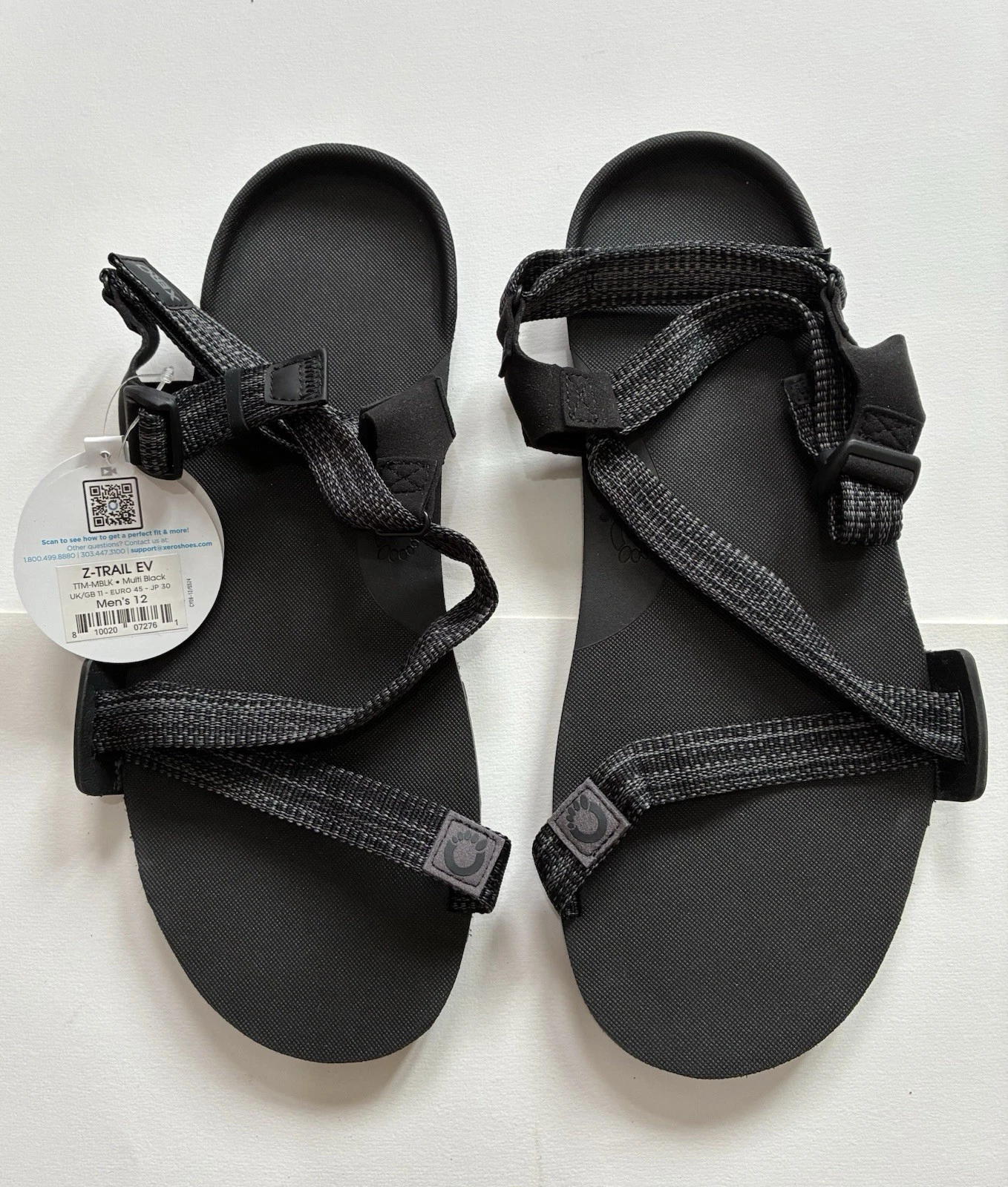 Xero Shoes Z Trail EV Sandals UK 11 Black Minimal Hiking Mens Grounding Barefoot
Opens in a new wind
