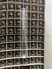 70 New  Kimble Culture Tubes 25 x 100mm EXAX 45060