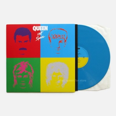 Queen Hot Space Blue Coloured 180g Vinyl LP Album 2015 Record NEW MINT